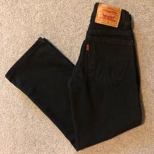 Kids Levi’s Orange Tab 565 Jeans